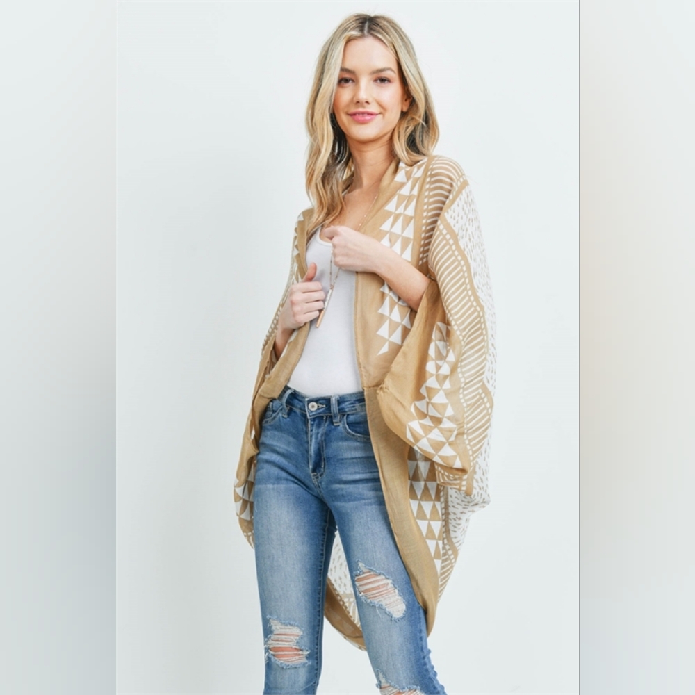 Arrow Print Kimono please read discription!